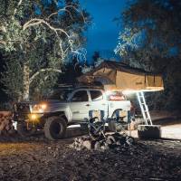 RIGID Industries - RIGID Industries Radiance Scene Lights - Flush Mount Pair - Black w/Red LED Backlights - Image 2