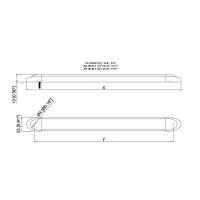 Aqua Signal - Aqua Signal Aruba Surface Mount LED Linear Light - 12V - Cool White - 18" - Image 2