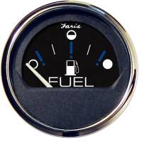 Faria Beede Instruments - Faria Chesapeake Black 2" Fuel Level Gauge (Metric) - Image 1