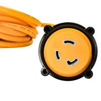 Camco - Camco 30 Amp Power Grip Marine Extension Cord - 35&#39; M-Locking/F-Locking Adapter - Image 2