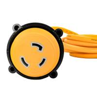 Camco - Camco 30 Amp Power Grip Marine Extension Cord - 25&#39; M-Locking/F-Locking Adapter - Image 4