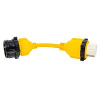 Camco - Camco 30AM/50AF Power Grip Marine 12" Dogbone - M-Lock/F-Locking Adapter - Image 1