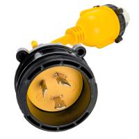 Camco - Camco 30AM/50AF Power Grip Marine 12" Dogbone - M-Lock/F-Locking Adapter - Image 5