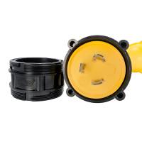 Camco - Camco 30AM/50AF Power Grip Marine 12" Dogbone - M-Lock/F-Locking Adapter - Image 4