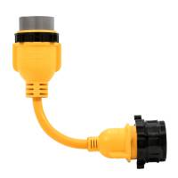 Camco - Camco 50AM/30AF Power Grip Marine 12" Locking Adapter - M-Lock/F-Locking Adapter - Image 2