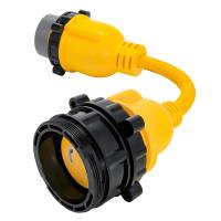 Camco - Camco 50AM/30AF Power Grip Marine 12" Locking Adapter - M-Lock/F-Locking Adapter - Image 5
