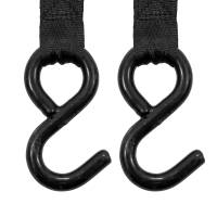 Camco - Camco Retractable Tie Down Straps - 1" Width 5.5&#39; Bolt On - Image 5