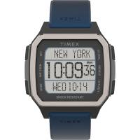 Timex - Timex Command Urban 47mm - Black Case w/Blue Strap - Image 1