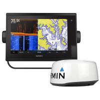 Garmin - Garmin GPSMAP&reg; 1242xsv Plus Touchscreen GPS/Fishfinder Combo w/GMR 18HD+ Radar - Image 1