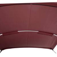 SureShade - SureShade Power Bimini - Clear Anodized Frame - Burgandy Fabric - Image 4