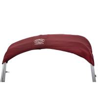 SureShade - SureShade Power Bimini - Clear Anodized Frame - Burgandy Fabric - Image 5