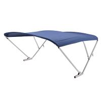 SureShade - SureShade Power Bimini - Clear Anodized Frame - Navy Fabric - Image 1