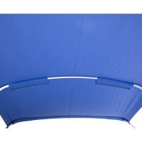 SureShade - SureShade Power Bimini - Clear Anodized Frame - Pacific Blue Fabric - Image 4