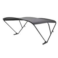 SureShade - SureShade Power Bimini - Black Anodized Frame - Black Fabric - Image 1