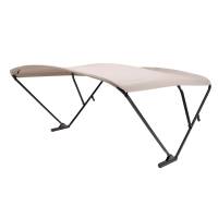 SureShade - SureShade Power Bimini - Black Anodized Frame - Beige Fabric - Image 1