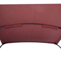 SureShade - SureShade Power Bimini - Black Anodized Frame - Burgandy Fabric - Image 4