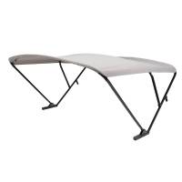 SureShade - SureShade Power Bimini - Black Anodized Frame - Grey Fabric - Image 1