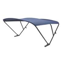 SureShade - SureShade Power Bimini - Black Anodized Frame - Navy Fabric - Image 1