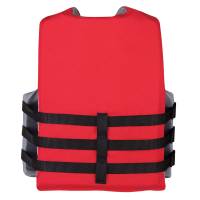 Full Throttle - Full Throttle Adult Oversized Ski Life Jacket - Red - Image 2