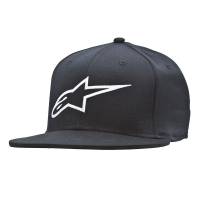 Alpinestars - Alpinestars Ageless Flatbill Hat - 1035-81015-10-L/XL - Black - Lg-XL - Image 1