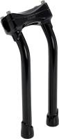 Biltwell Inc. - Biltwell Inc. O/S Murdock Riser - 12in. - Black - 6414-201-12 - Image 1