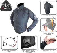 Gears - Gears Gen X-4 Heated Womens Jacket Liner - 100311-1-M - Black - Medium - Image 2