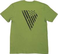 Moose Racing - Moose Racing Salute T-Shirt - 3030-22718 - Olive - Small - Image 2