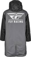 Fly Racing - Fly Racing Pit Coat - 470-4051 - Black/Gray - OSFM - Image 2