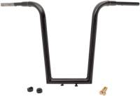 LA Choppers - LA Choppers 1-1/2in. Tree Hugger Ape Hanger Handlebar - 19in. - Black Powdercoat - LA-7370-19B - Image 1