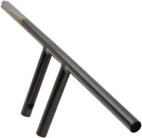 Drag Specialties - Drag Specialties 1in. T-Bar Handlebar - 6in. - Black - 0601-4216 - Image 2