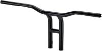 Biltwell Inc. - Biltwell Inc. 1in. Throttle-By-Wire Tyson XL Pullback 12in. Handlebar - Black Electroplated - 6262-2015 - Image 4