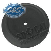 S&S Cycle - S&S Cycle Stealth Air Cleaner Cover - Dished Bobber - Black - 170-0123 - Image 1