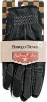 Biltwell Inc. - Biltwell Inc. Borrego Gloves - 1506-0104-301 - Black/Cement - X-Small - Image 4