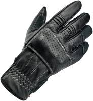 Biltwell Inc. - Biltwell Inc. Borrego Gloves - 1506-0104-301 - Black/Cement - X-Small - Image 6