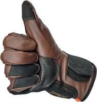Biltwell Inc. - Biltwell Inc. Borrego Gloves - 1506-0201-301 - Chocolate/Black - X-Small - Image 4