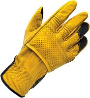 Biltwell Inc. - Biltwell Inc. Borrego Gloves - 1506-0701-301 - Gold/Black - X-Small - Image 6