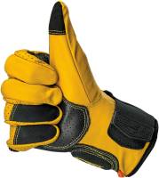 Biltwell Inc. - Biltwell Inc. Borrego Gloves - 1506-0701-301 - Gold/Black - X-Small - Image 8