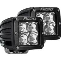 RIGID Industries - RIGID Industries D-Series PRO Hybrid-Spot LED - Pair - Black - Image 1