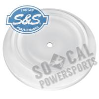 S&S Cycle - S&S Cycle Stealth Air Cleaner Cover - Dished Bobber - Chrome - 170-0119 - Image 1