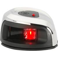 Attwood Marine - Attwood LightArmor Deck Mount Navigation Light - Stainless Steel - Port (red) - 2NM - Image 2