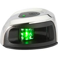 Attwood Marine - Attwood LightArmor Deck Mount Navigation Light - Stainless Steel - Starboard (green) - 2NM - Image 2