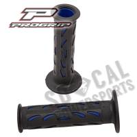 Pro Grip - Pro Grip 724 Dual Density Road Grips - Black/Blue - 724BLBK - Image 1