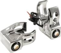 Joker Machine - Joker Machine Fork-Mount Turn Signal -  Chrome Plated - 05-220-3 - Image 4