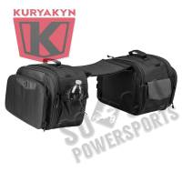 Kuryakyn - Kuryakyn Momentum Outrider Throw-Over Saddlebags - Black - 5209 - Image 2