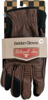 Biltwell Inc. - Biltwell Inc. Belden Gloves - 1505-0201-301 - Chocolate/Black - X-Small - Image 7