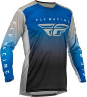 Fly Racing - Fly Racing Lite Jersey - 376-7212X - Blue/Gray/Black - 2XL - Image 1