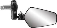 Parts Unlimited - Parts Unlimited Bar End Mirror - Oval - Black - 0640-1478 - Image 1