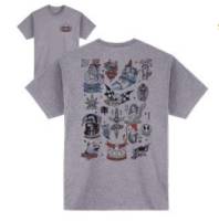 Icon - Icon Stick-N-Poke T-Shirt - 3030-22901 - Ash Heather - Small - Image 1