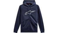 Alpinestars - Alpinestars Ageless 2 Zip Hoodie - 10385305270112X - Navy/Gray - 2XL - Image 1
