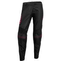 Thor - Thor Sector Minimal Womens Pants - 2902-0308 - Black/Flo Pink - 7/8 - Image 1